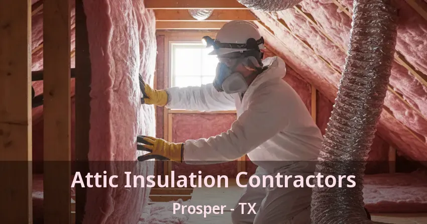 Attic Insulation Contractors Prosper - TX