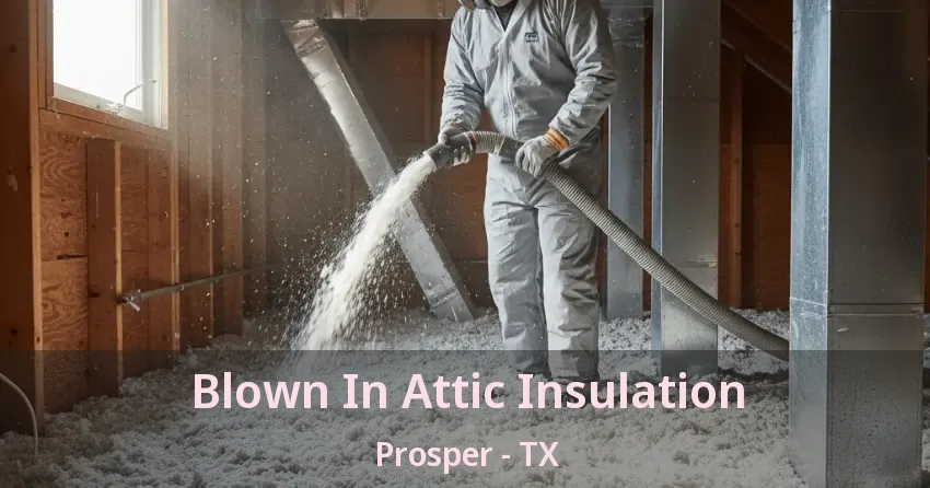 Blown In Attic Insulation Prosper - TX