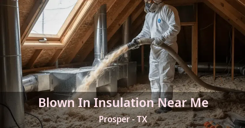 Blown In Insulation Near Me Prosper - TX