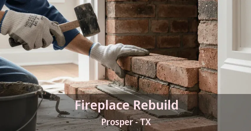 Fireplace Rebuild Prosper - TX