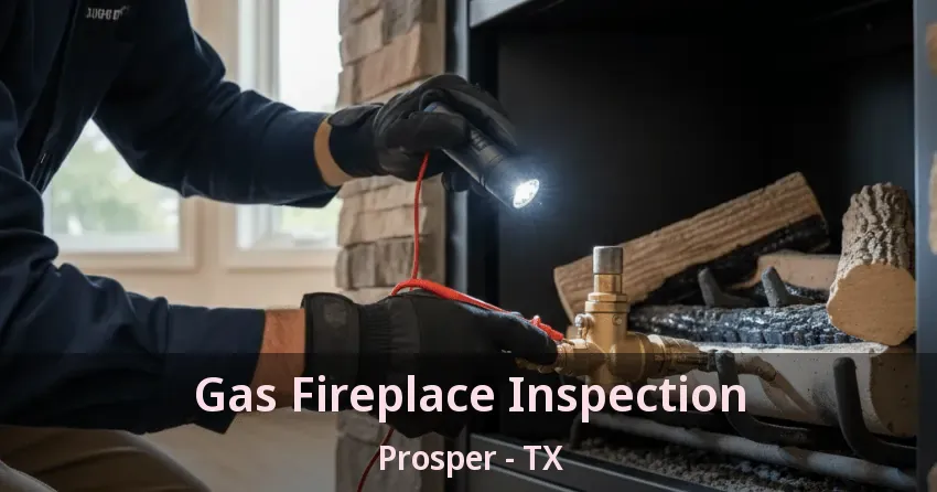 Gas Fireplace Inspection Prosper - TX