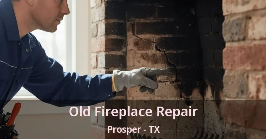 Old Fireplace Repair Prosper - TX