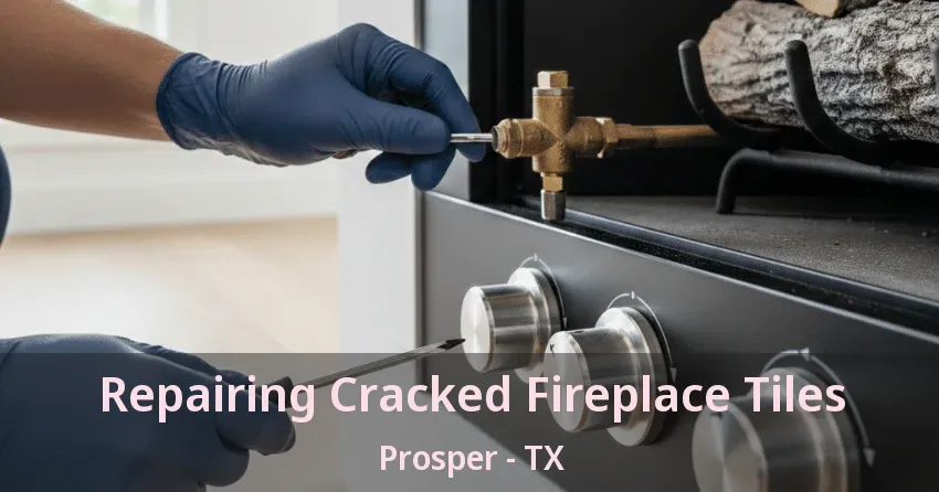 Repairing Cracked Fireplace Tiles Prosper - TX