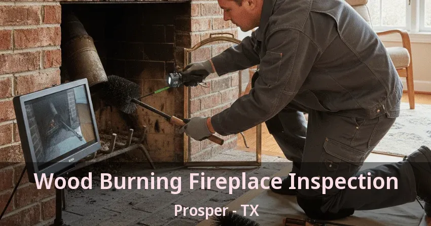 Wood Burning Fireplace Inspection Prosper - TX
